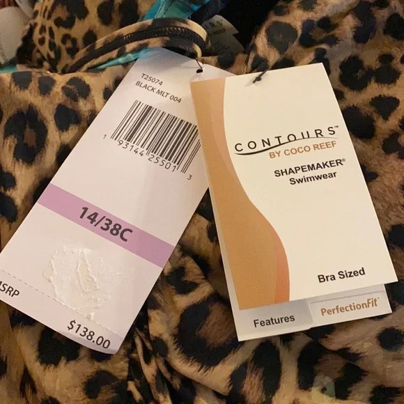 COCO Reef Jasper Bandeau One Piece Swimsuit - Picture 8 of 11